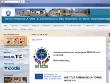Tablet Screenshot of institutramondelatorre.org